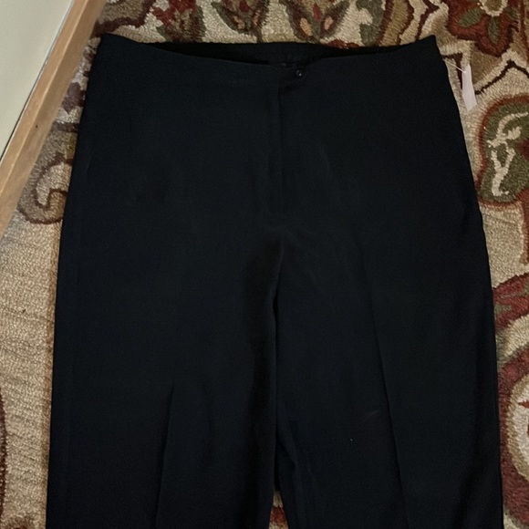 AVENUE Size 20 Trouser NO Pocket Slim Flatfront Elastic-Insert Stretch $89 NEW - Picture 15 of 16